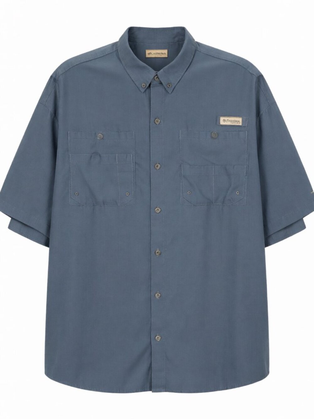 Columbia PFG Men's Fishing Shirt XL Blue